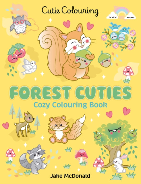 Forest Cuties: Colouring Book-9780702342684
