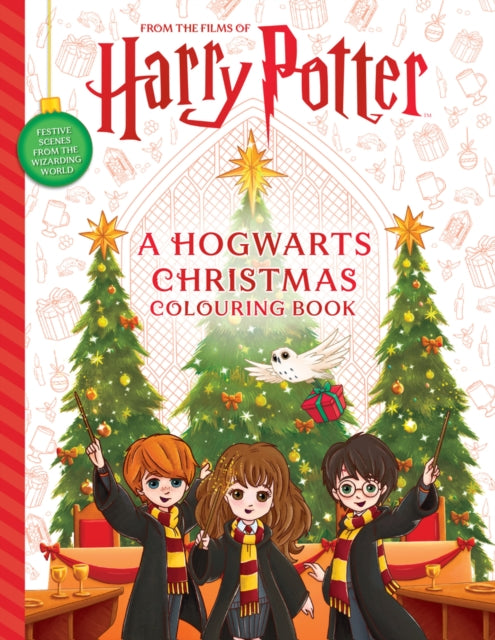 A Hogwarts Christmas Colouring Book-9780702345074