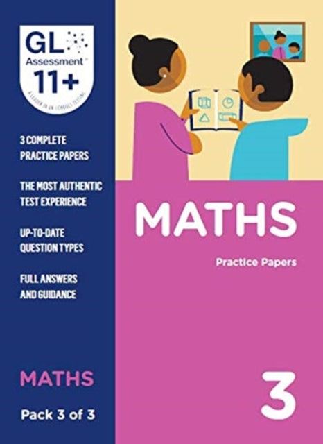 11+ Practice Papers Maths Pack 3 (Multiple Choice)-9780708727607