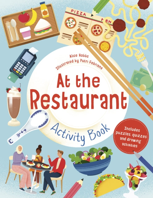 At the Restaurant Activity Book-9780711275492