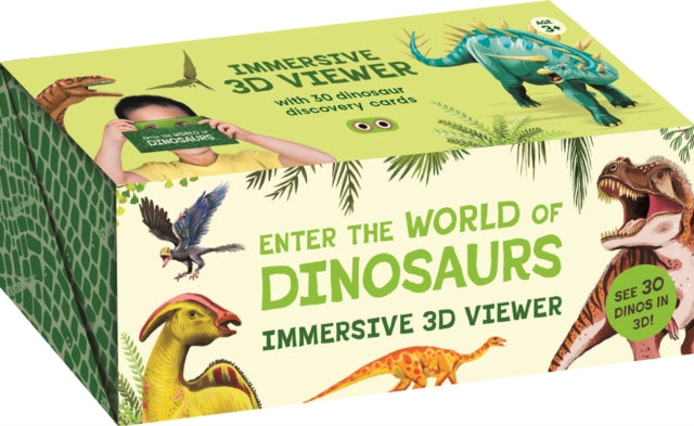 Enter the World of Dinosaurs : Immersive 3D Viewer-9780711295629