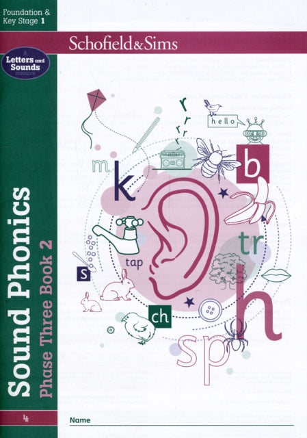 Sound Phonics Phase Three Book 2: EYFS/KS1, Ages 4-6-9780721711478