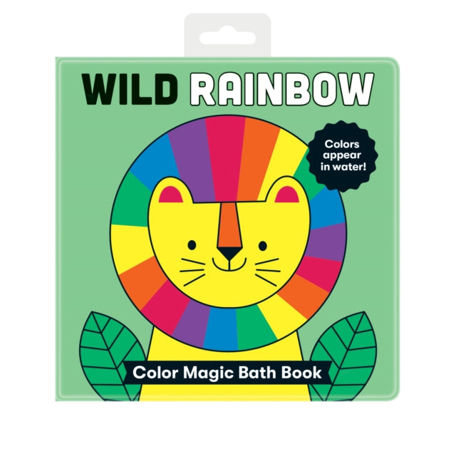 Wild Rainbow Color Magic Bath Book-9780735370395