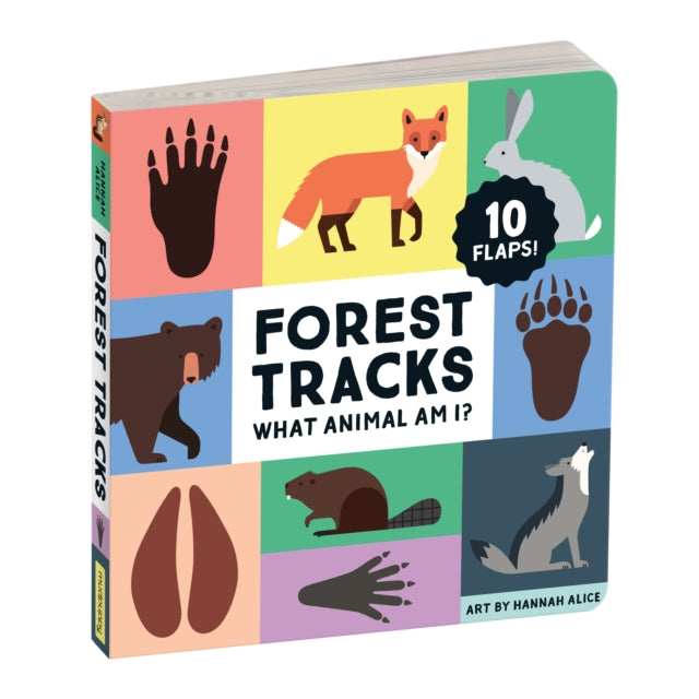 Forest Tracks: What Animal Am I? Lift-the-Flap Board Book-9780735374706