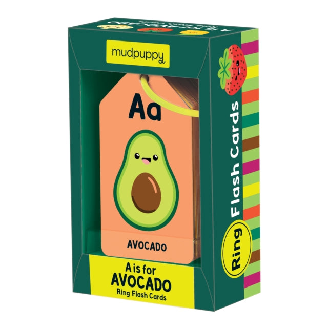 A is for Avocado Ring Flash Cards-9780735375185