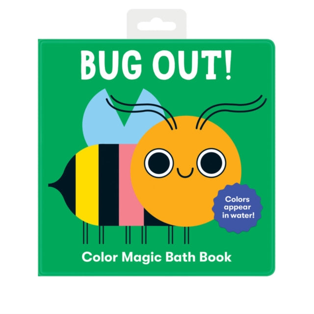 Bug Out! Color Magic Bath Book-9780735376328