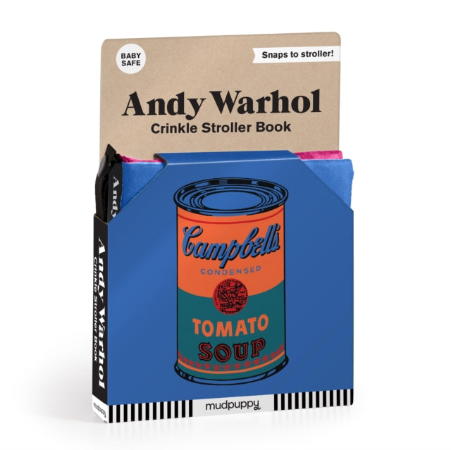 Andy Warhol Crinkle Fabric Stroller Book 9780735377790