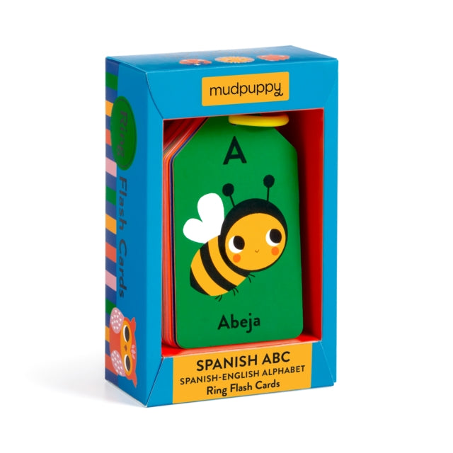Spanish-English ABC Ring Flash Cards-9780735379107