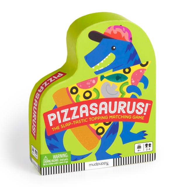 Pizzasaurus! Shaped Box Game-9780735380417