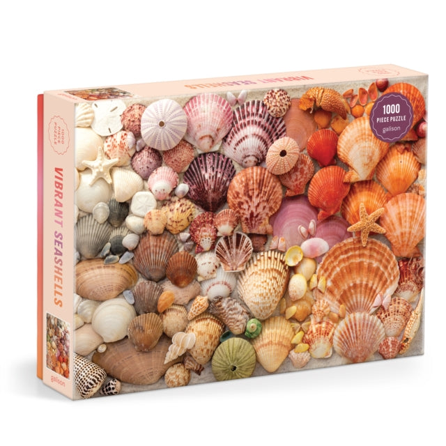 Vibrant Seashells 1000 Piece Puzzle-9780735380608