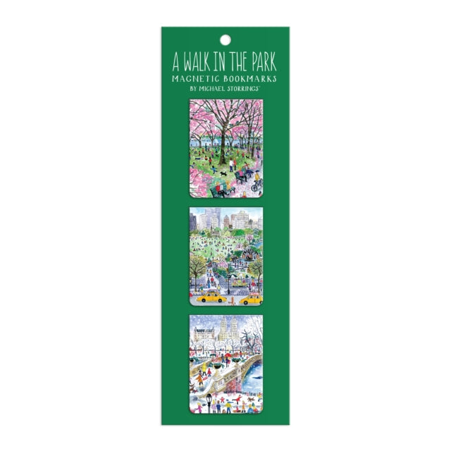 Michael Storrings Walk in the Park Magnetic Bookmarks-9780735381414