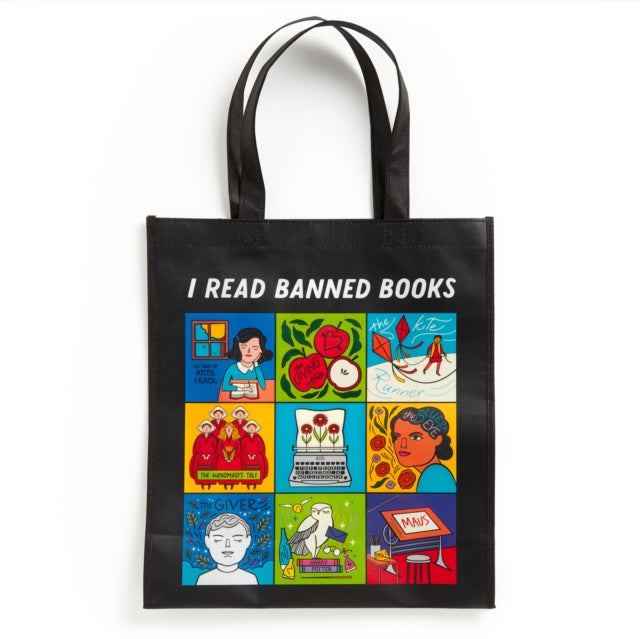 I Read Banned Books Reusable Shopping Bag-9780735382428