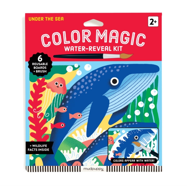 Under The Sea Color Magic Water-Reveal Kit-9780735384453
