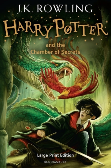 Harry Potter and the Chamber of Secrets : Large Print Edition-9780747560722