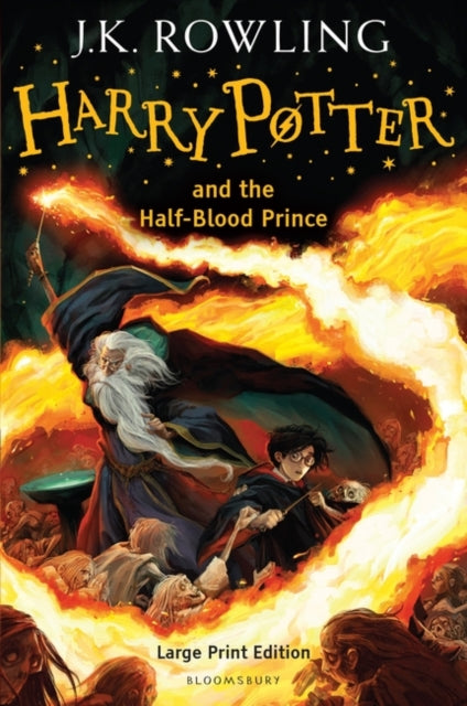 Harry Potter and the Half-Blood Prince : Large Print Edition-9780747581529