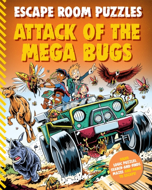 Escape Room Puzzles: Attack of the Mega Bugs-9780753448267
