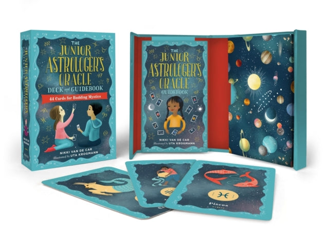 The Junior Astrologer's Oracle Deck and Guidebook : 44 Cards for Budding Mystics-9780762483181