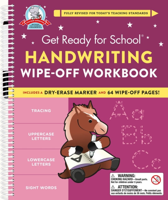 Get Ready for School: Handwriting Wipe-Off Workbook-9780762483273