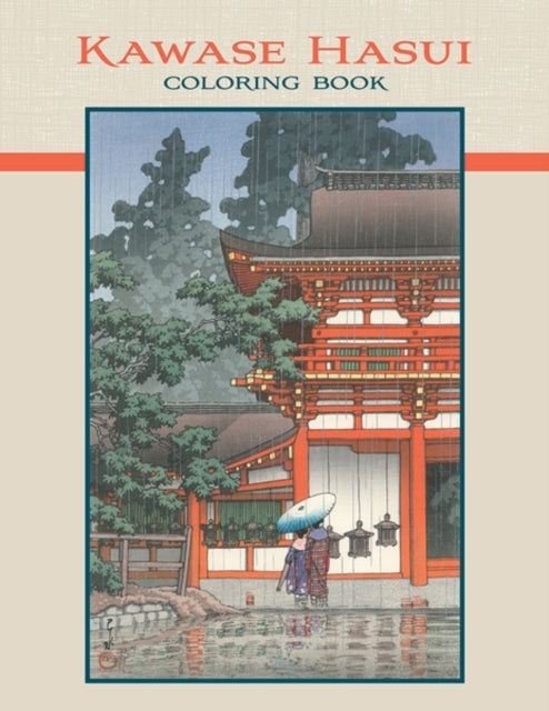 Kawase Hasui Colouring Book-9780764968808
