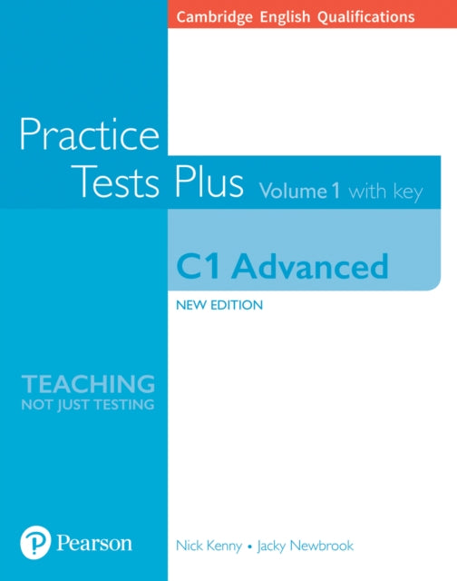 Cambridge English Qualifications: C1 Advanced Practice Tests Plus Volume 1 with key 9781292208725
