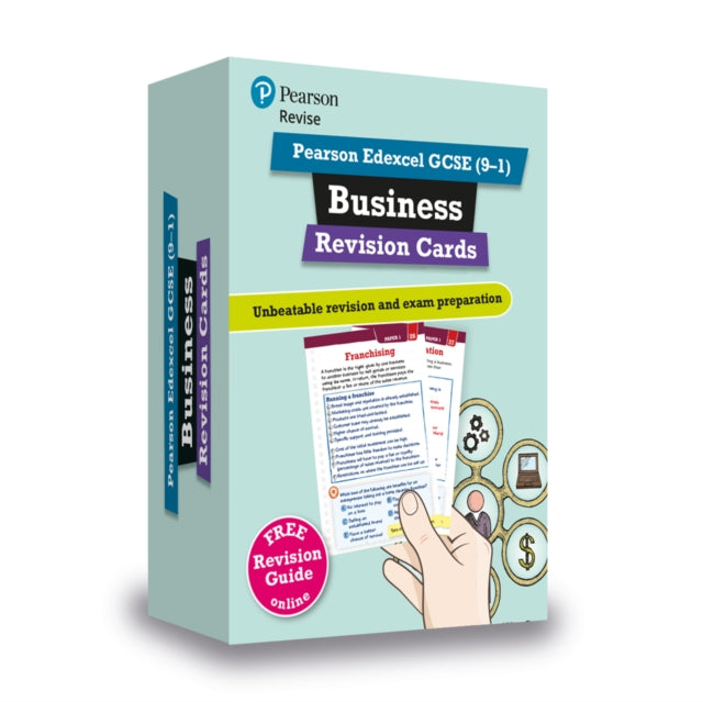 Pearson REVISE Edexcel GCSE Business Revision Cards - for 2026, 2027 exams 9781292270302