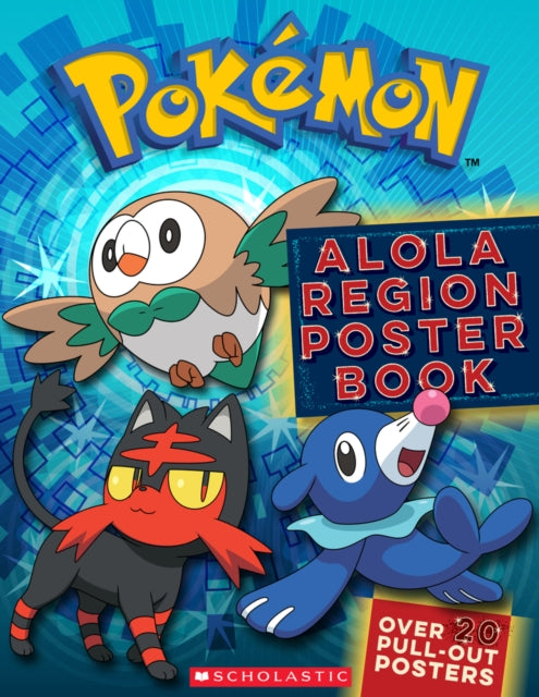 Pokemon: Alola Region Poster Book 9781338161229