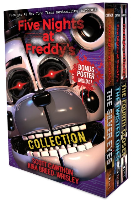 Five Nights at Freddy's 3-book boxed set-9781338323023
