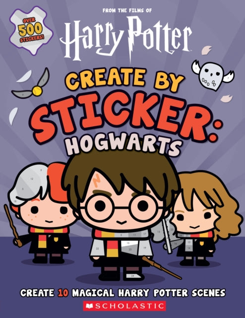 Create by Sticker: Hogwarts-9781338597554