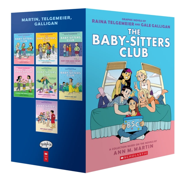 Babysitters Club Graphix #1-7 Box Set-9781338603637