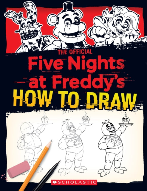 Five Nights at Freddy's How to Draw-9781338804720