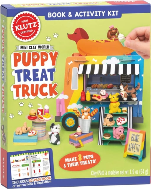 Mini Clay World Puppy Treat Truck-9781338826173