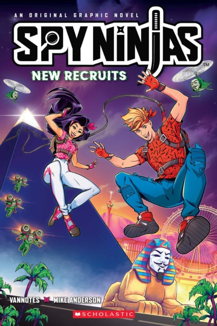 Spy Ninjas Graphic Novel 2 New Recruits-9781338887235