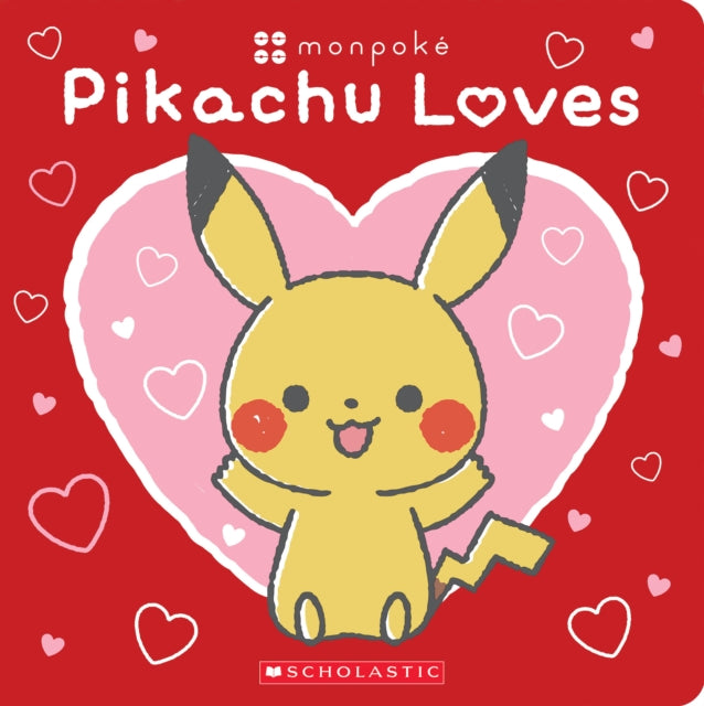Pikachu Loves (Pokemon: Monpoke Board Book)-9781339005874