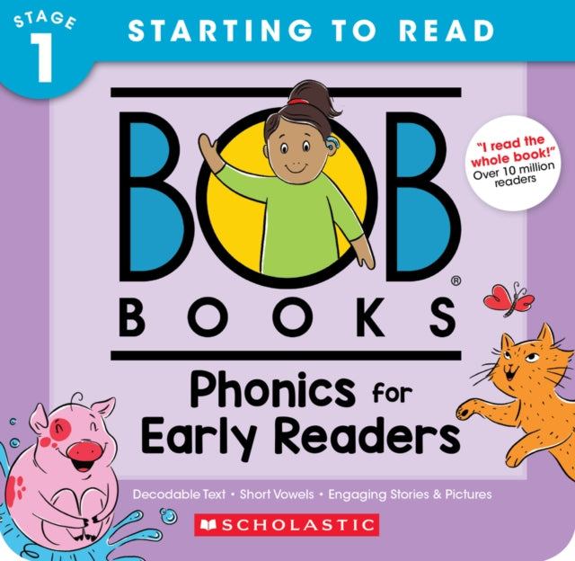 Phonics for Early Readers  (Stage 1: Starting to Read) (12 books)-9781339023847