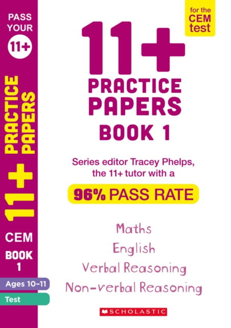 11+ Practice Papers for the CEM Test Ages 10-11 - Book 11-9781407183732