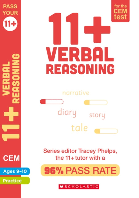 11+ Verbal Reasoning Practice and Assessment for the CEM Test Ages 09-10-9781407190211