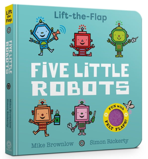 Five Little Robots : Lift-the-Flap 9781408377567