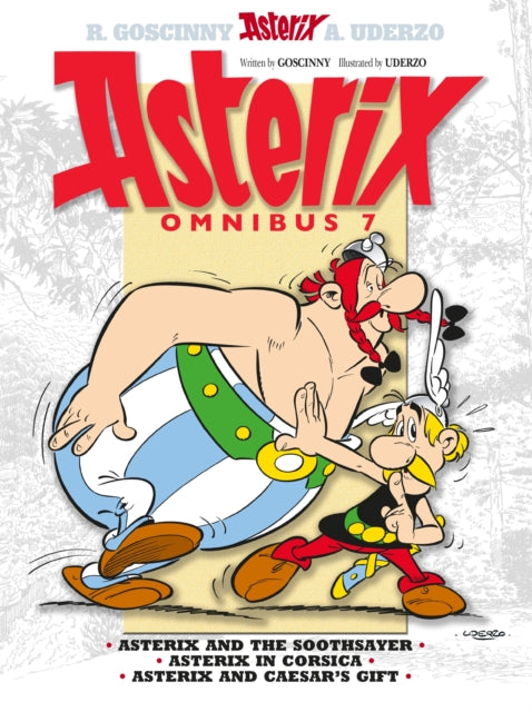 Asterix: Asterix Omnibus 7 : Asterix and The Soothsayer, Asterix in Corsica, Asterix and Caesar's Gift 9781444008364