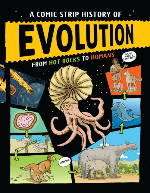 A Comic Strip History of Evolution : From Hot Rocks to Humans 9781445192529