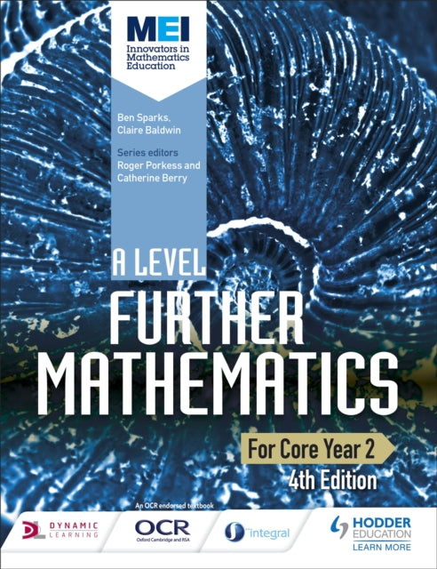 MEI A Level Further Mathematics Core Year 2 4th Edition 9781471853012