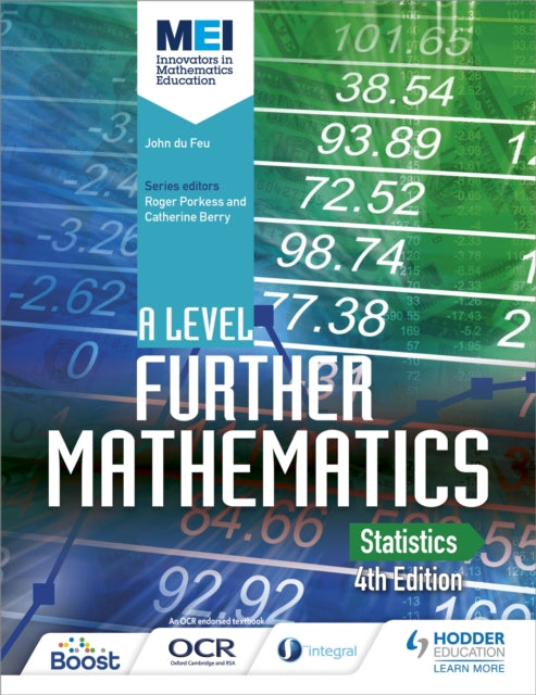 MEI A Level Further Mathematics Statistics 4th Edition 9781471853029