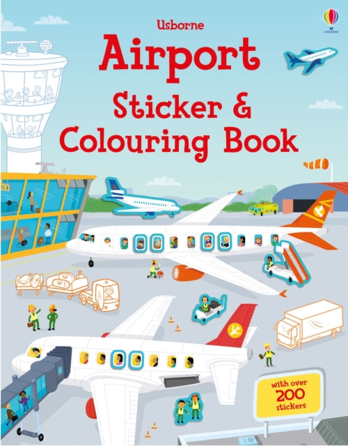 Airport Sticker and Colouring Book 9781474937184