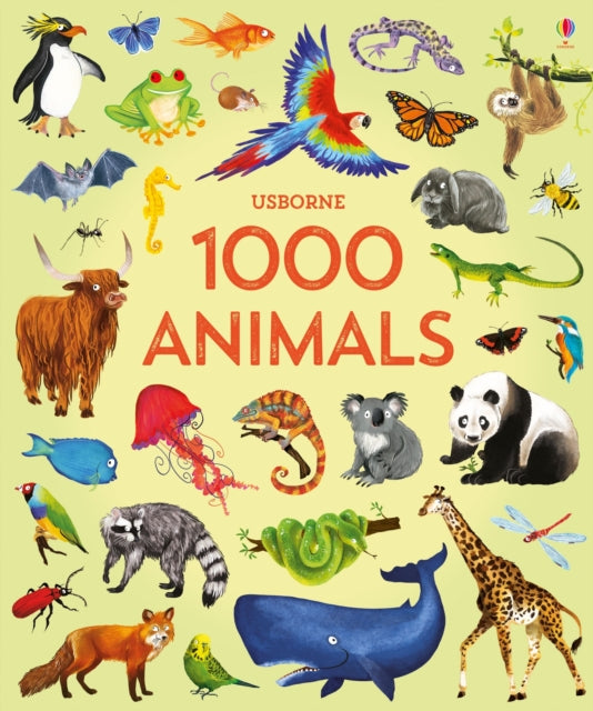 1000 Animals 9781474951340