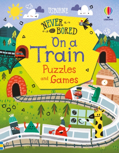 Never Get Bored on a Train Puzzles & Games 9781474985475