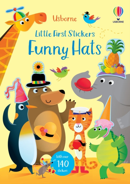 Little First Stickers Funny Hats 9781474986540