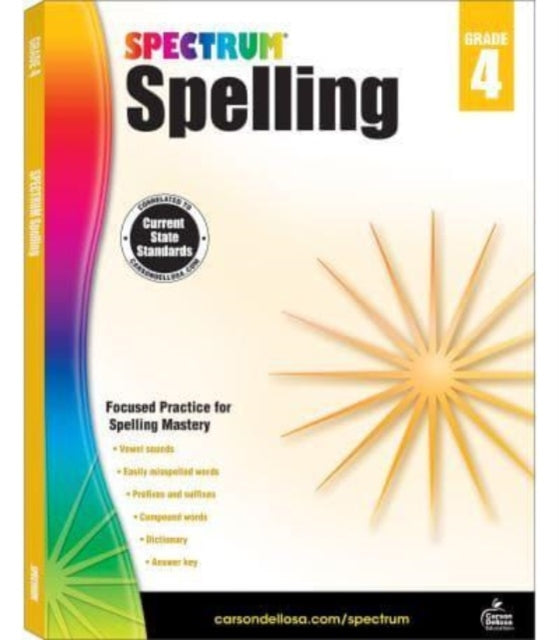 Spectrum Spelling Grade 4 9781483811772