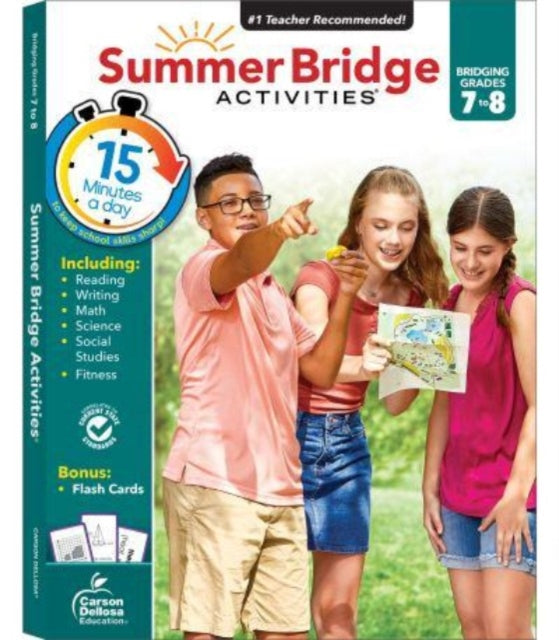 Summer Bridge Activities Grades 7 to 8 9781483815879