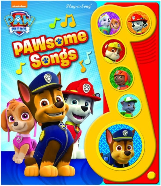 Nickelodeon PAW Patrol: PAWsome Songs Sound Book 9781503705203