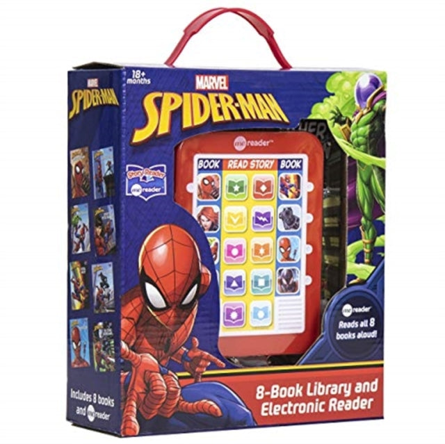 Marvel Spider-Man: Me Reader 8-Book Library and Electronic Reader Sound Book Set 9781503747920
