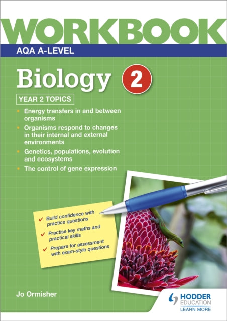AQA A-level Biology Workbook 2 9781510483170
